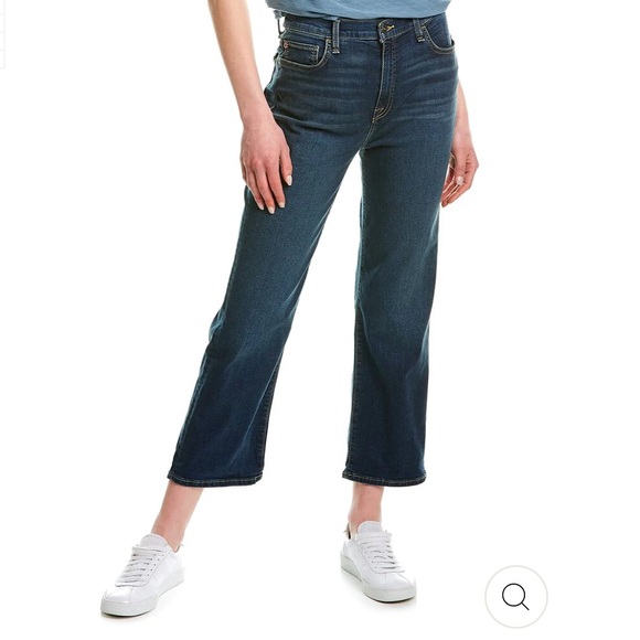 HUDSON JEANS NOA EFFRIE MID-RISE STRAIGHT CROP JEAN 28 - Picture 8 of 17